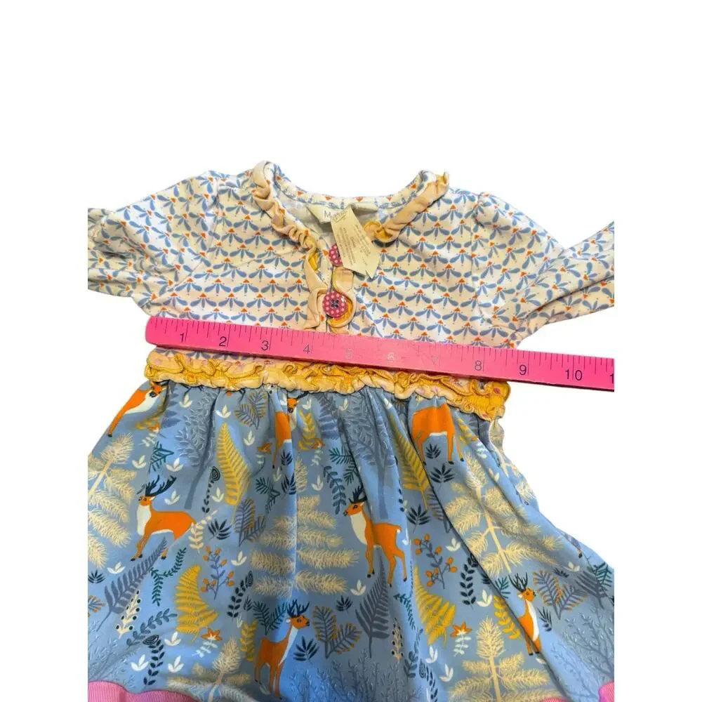 Matilda Jane Dress Deer Print Size 12-18 Months
